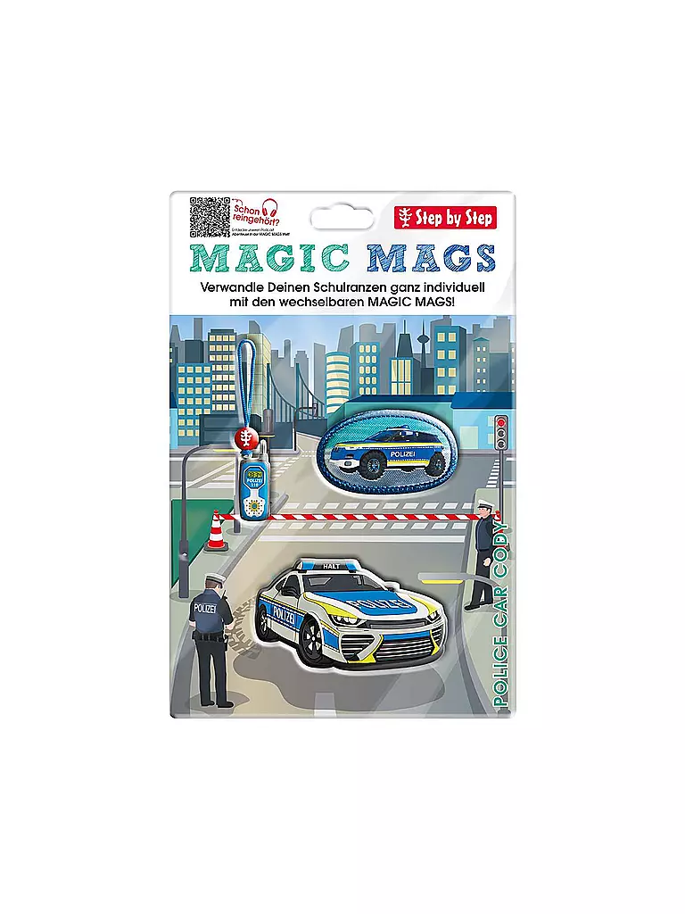 STEP BY STEP | Magic Mags - Police Car Cody  | bunt