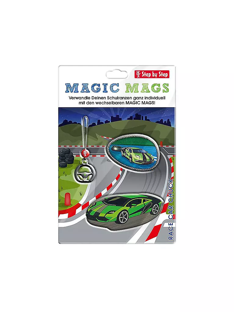 STEP BY STEP | Magic Mags - Race Car Chuck  | bunt