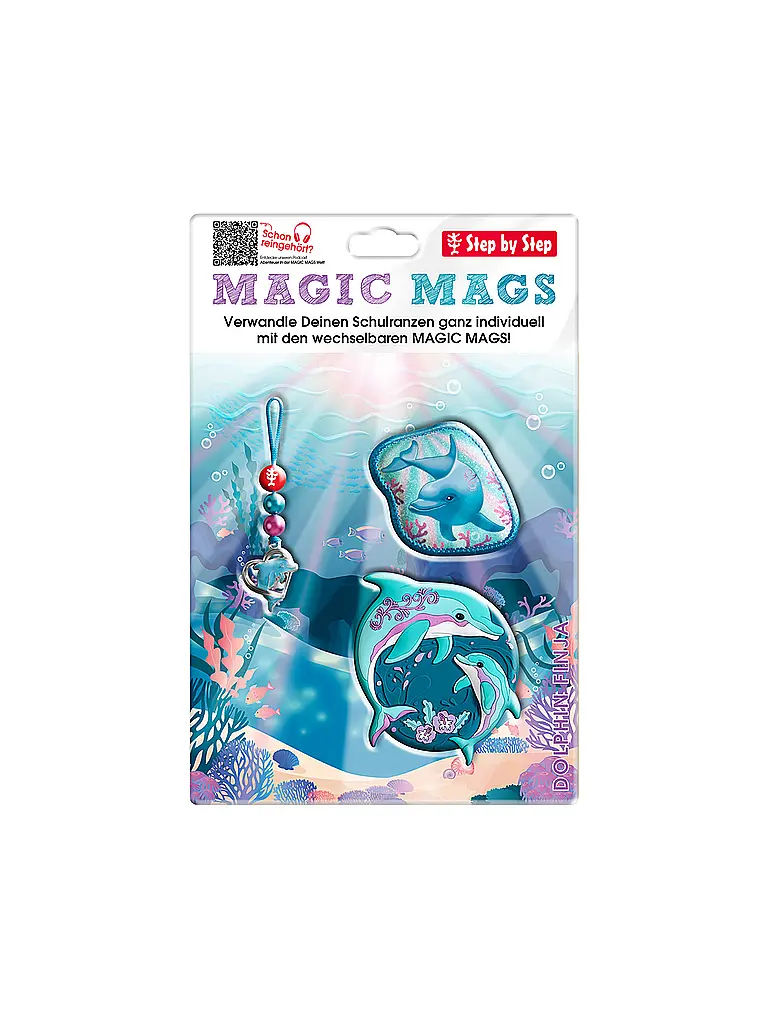 STEP BY STEP | Magic Mags Dolphin Finja | Blau