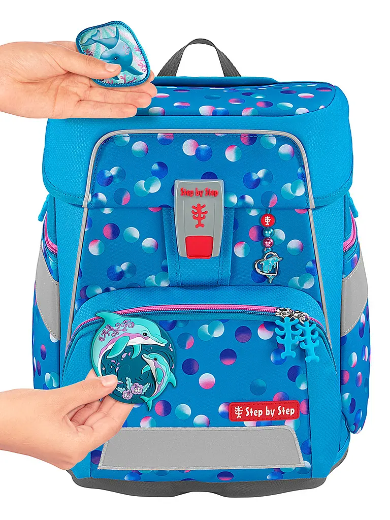 STEP BY STEP | Magic Mags Dolphin Finja | Blau