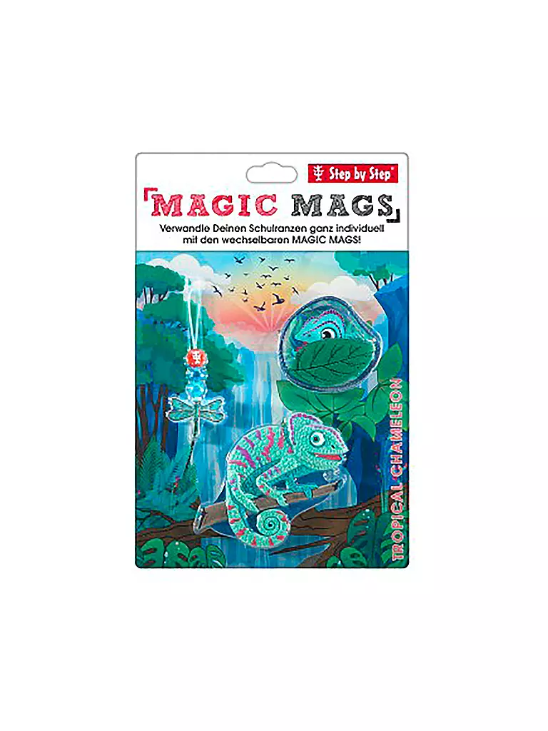 STEP BY STEP | Magic Mags Tropical Chameleon | bunt