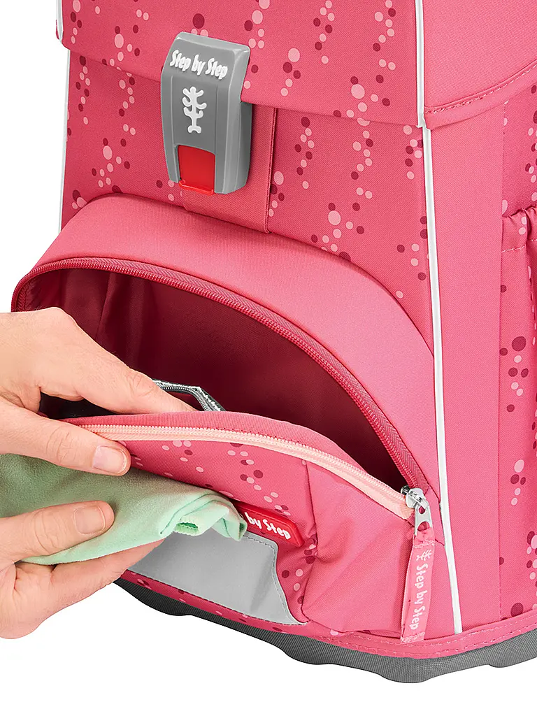 STEP BY STEP | Schulranzen Set BASIS Pink Bubbles | Pink