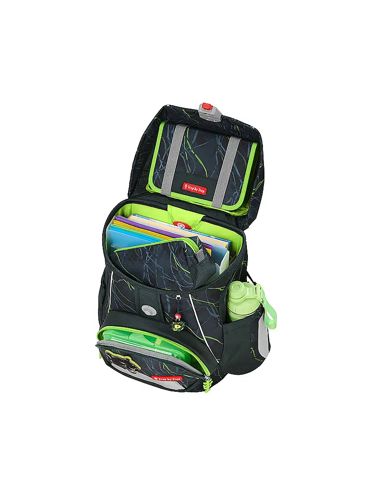 STEP BY STEP | Schulranzen Set FIT 5tlg. Danger Cat Chiko | 