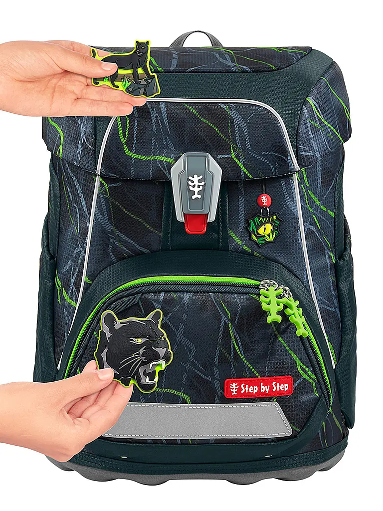 STEP BY STEP | Schulranzen Set FIT 5tlg. Danger Cat Chiko | 