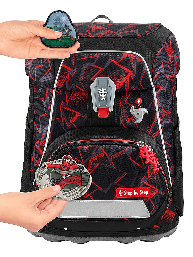 STEP BY STEP | Schulranzen Set FIT 5tlg. Ninja Yuma | 