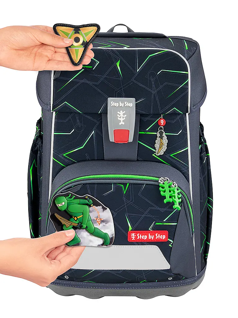 STEP BY STEP | Schulrucksack Set GIANT 5tlg. Ninja Kimo |