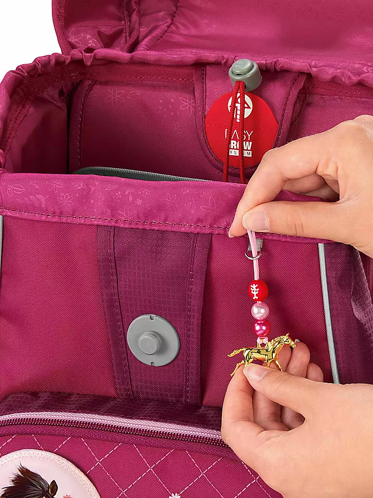 STEP BY STEP | Schultaschen Set 2IN1 Spiegelburg Pferdefreunde | pink