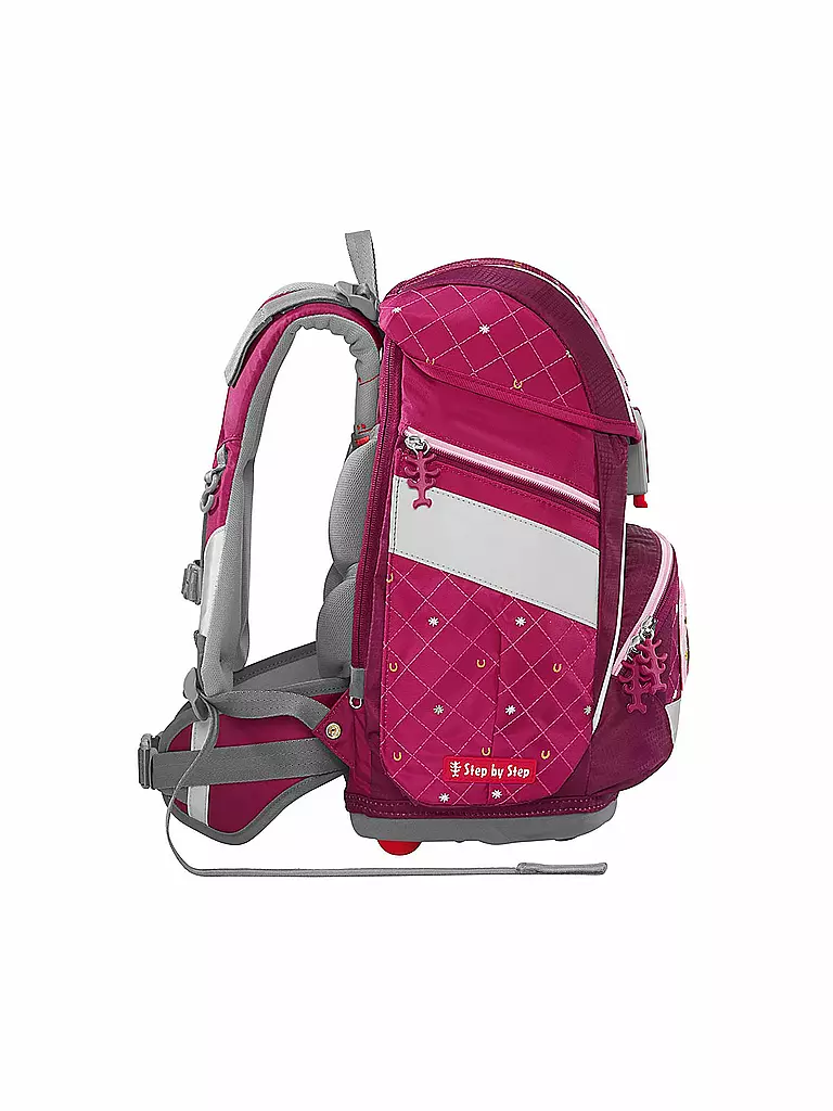 STEP BY STEP | Schultaschen Set 2IN1 Spiegelburg Pferdefreunde | pink