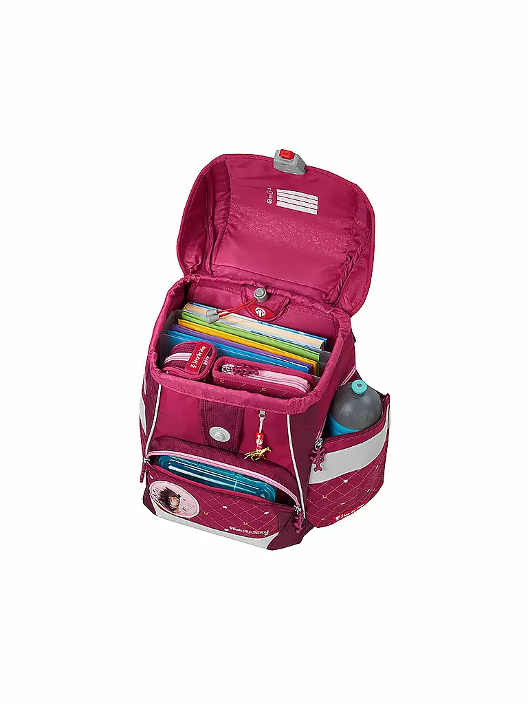 STEP BY STEP | Schultaschen Set 2IN1 Spiegelburg Pferdefreunde | pink