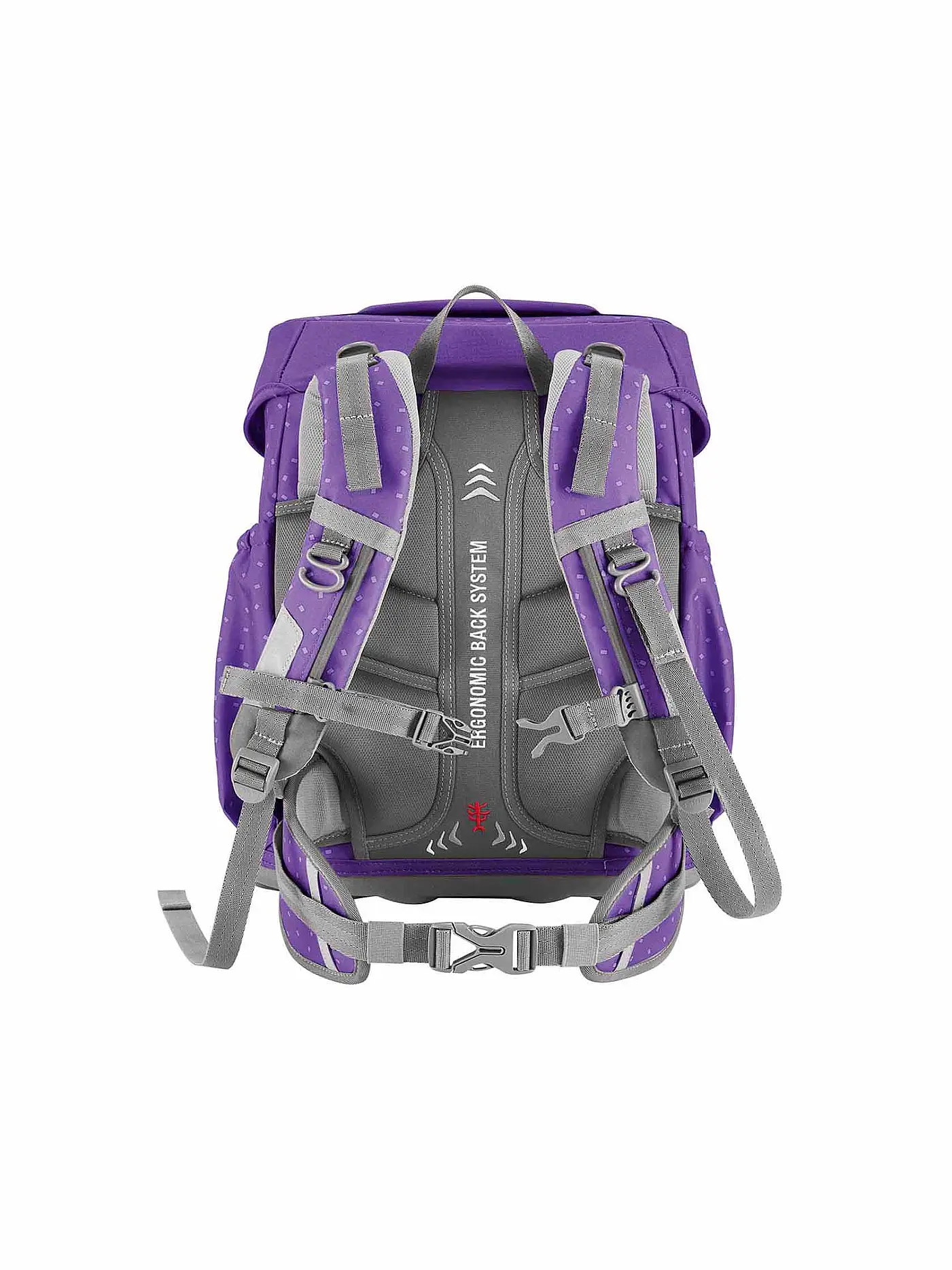 STEP BY STEP | Schultaschen Set 4tlg BASIS Purple Konfetti | lila