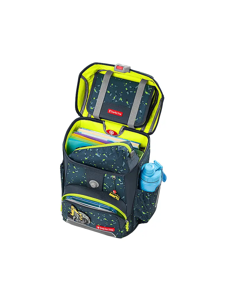 STEP BY STEP | Schultaschen Set 5tlg CLOUD Bagger Rocco |