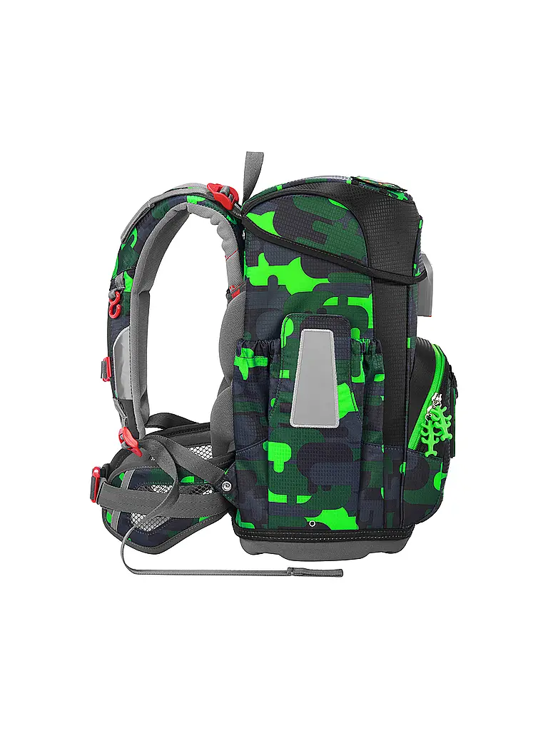 STEP BY STEP | Schultaschen Set 5tlg CLOUD Black Cat Chiko | Schwarz