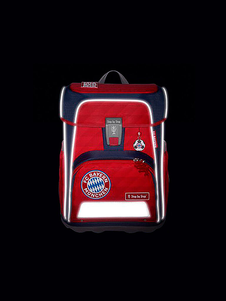 STEP BY STEP | Schultaschen Set 5tlg Cloud FC Bayern Limited Edition | rot