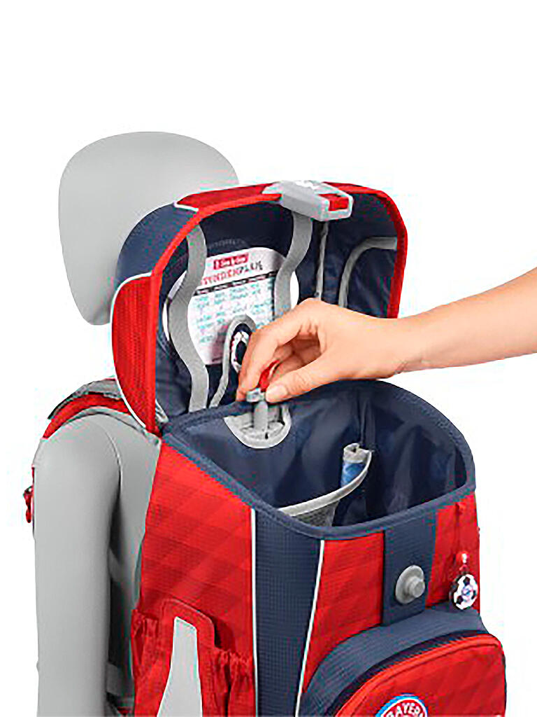 STEP BY STEP | Schultaschen Set 5tlg Cloud FC Bayern Limited Edition | rot