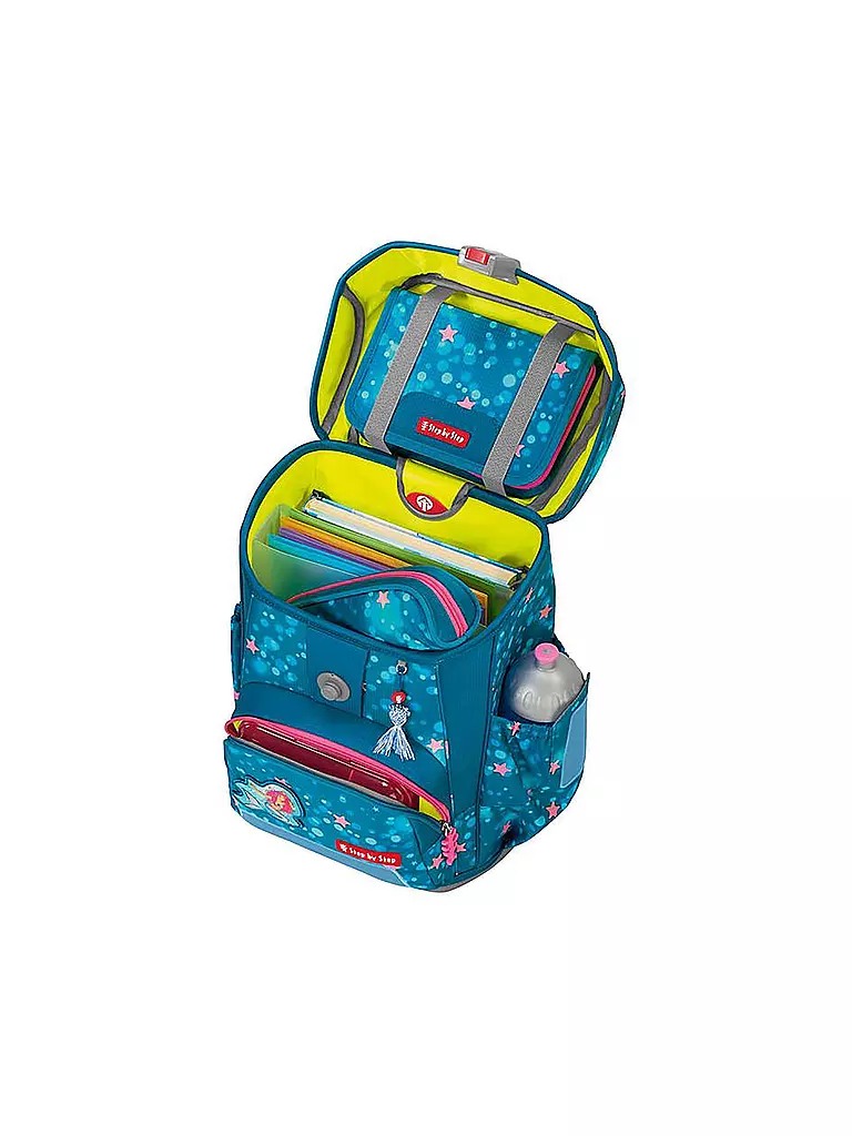 STEP BY STEP | Schultaschen Set 5tlg CLOUD Mermaid Lola | schwarz