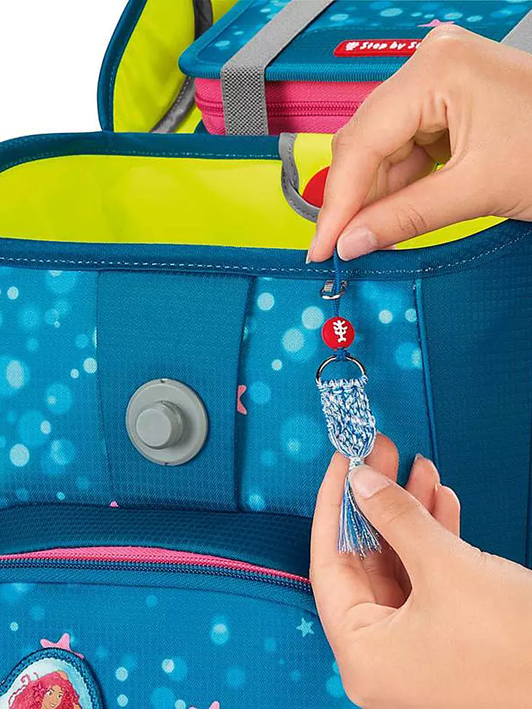 STEP BY STEP | Schultaschen Set 5tlg CLOUD Mermaid Lola | schwarz
