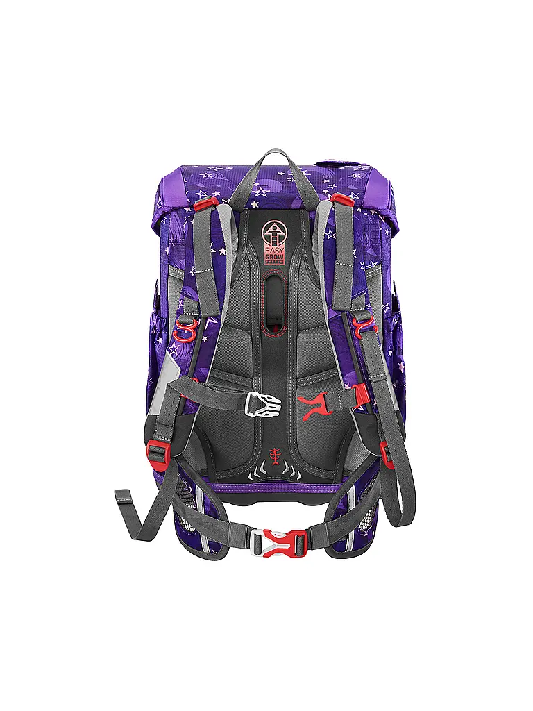 STEP BY STEP | Schultaschen Set 5tlg CLOUD Pegasus Liv | Lila