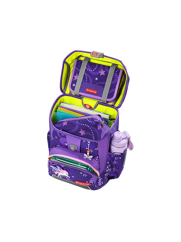 STEP BY STEP | Schultaschen Set 5tlg CLOUD Pegasus Liv | Lila