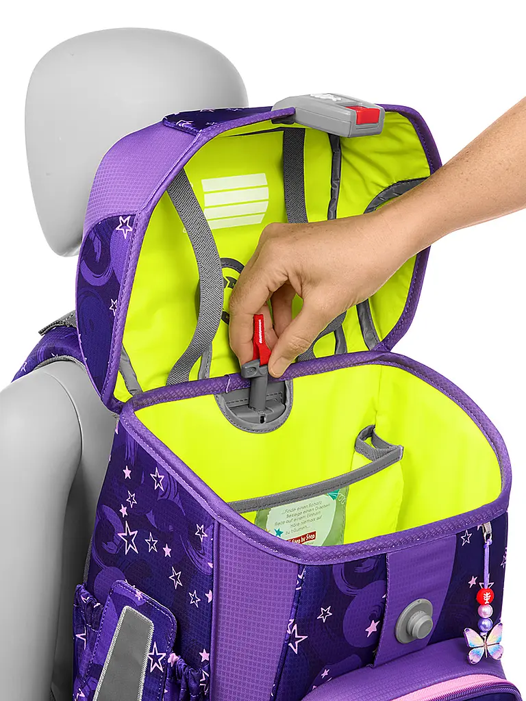 STEP BY STEP | Schultaschen Set 5tlg CLOUD Pegasus Liv | Lila