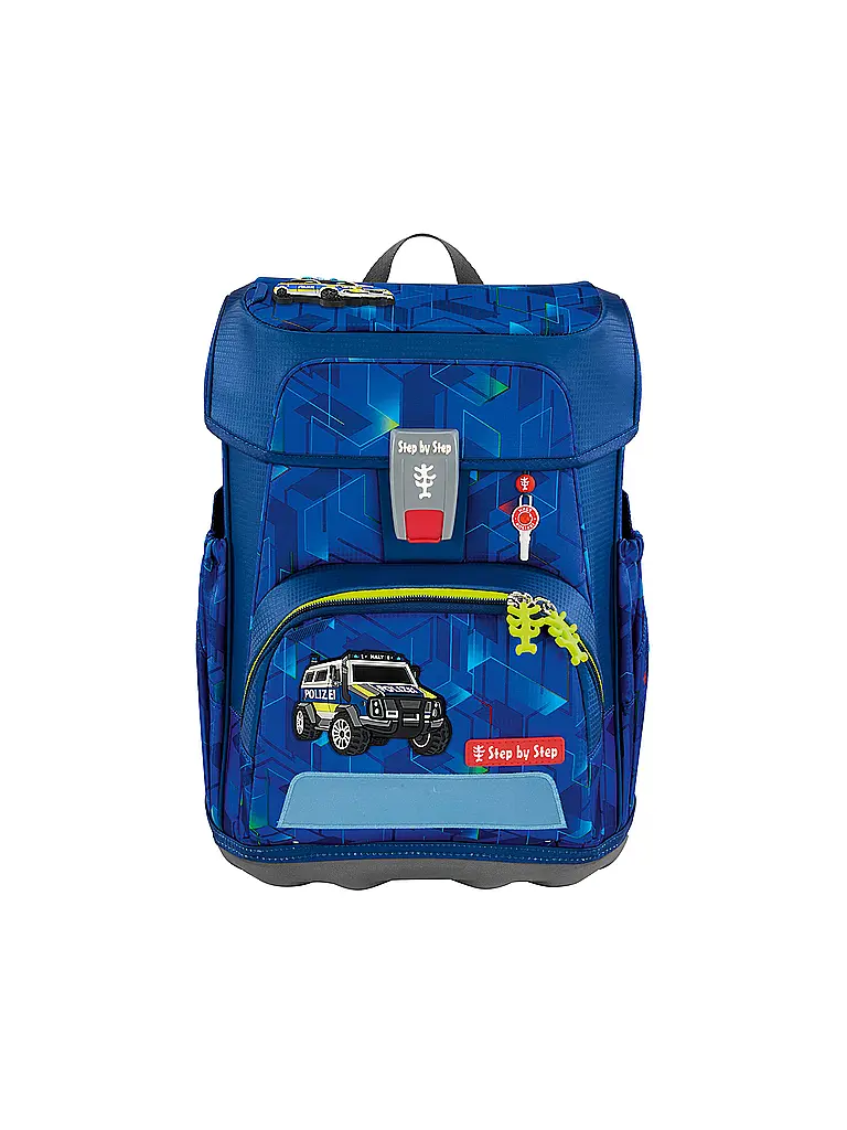 STEP BY STEP | Schultaschen Set 5tlg CLOUD Police Truck Char | 