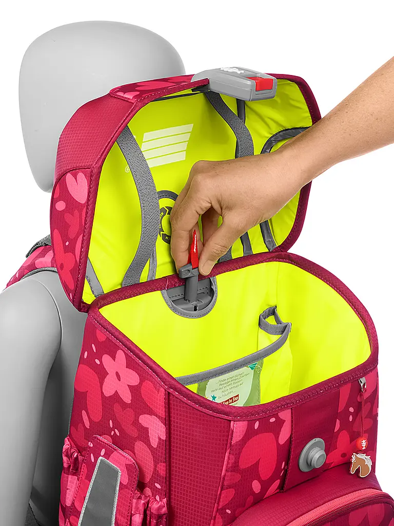 STEP BY STEP | Schultaschen Set 5tlg CLOUD Wild Horse Nora | Rot