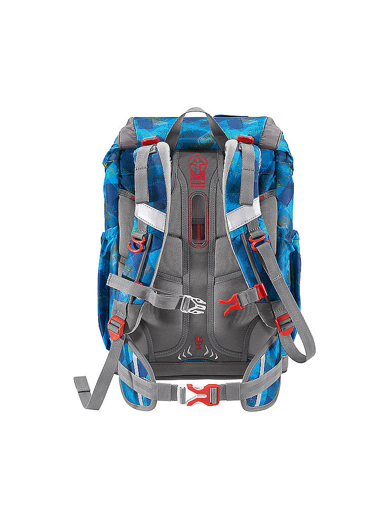 STEP BY STEP | Schultaschen Set 5tlg Giant City Cops | blau