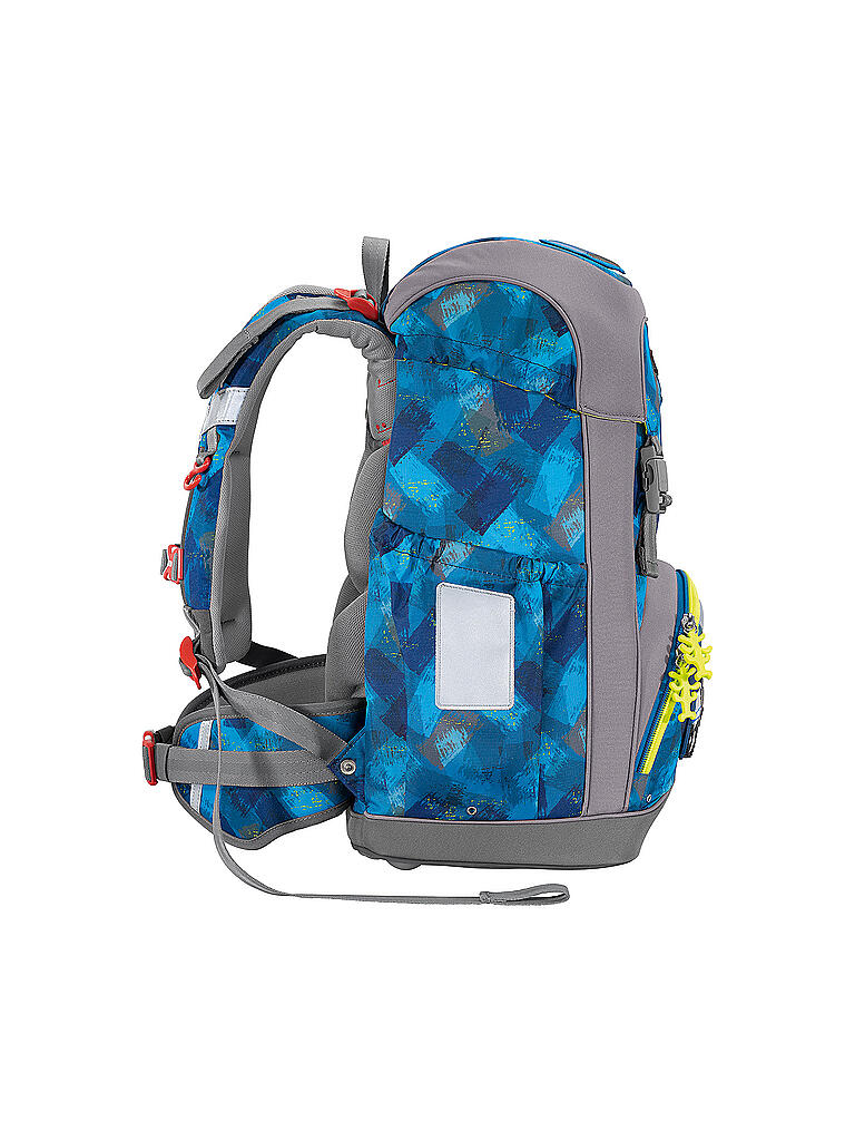 STEP BY STEP | Schultaschen Set 5tlg Giant City Cops | blau