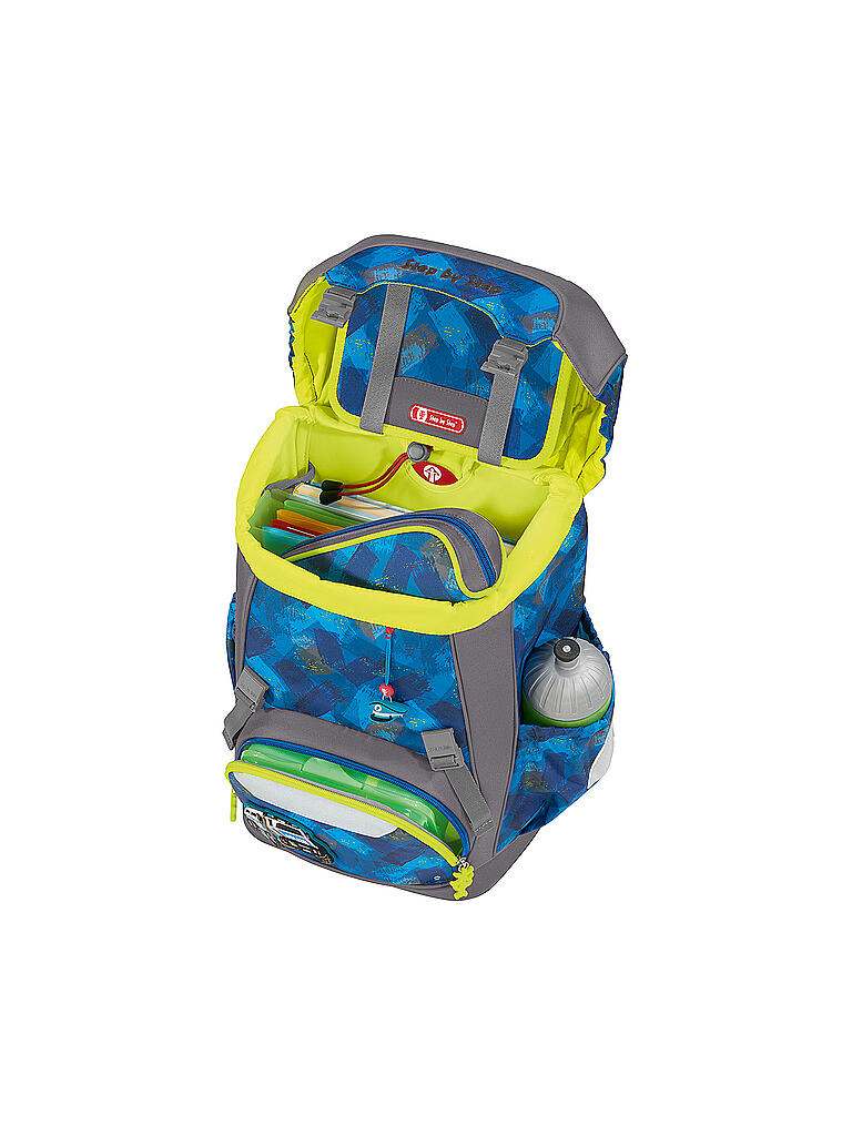 STEP BY STEP | Schultaschen Set 5tlg Giant City Cops | blau
