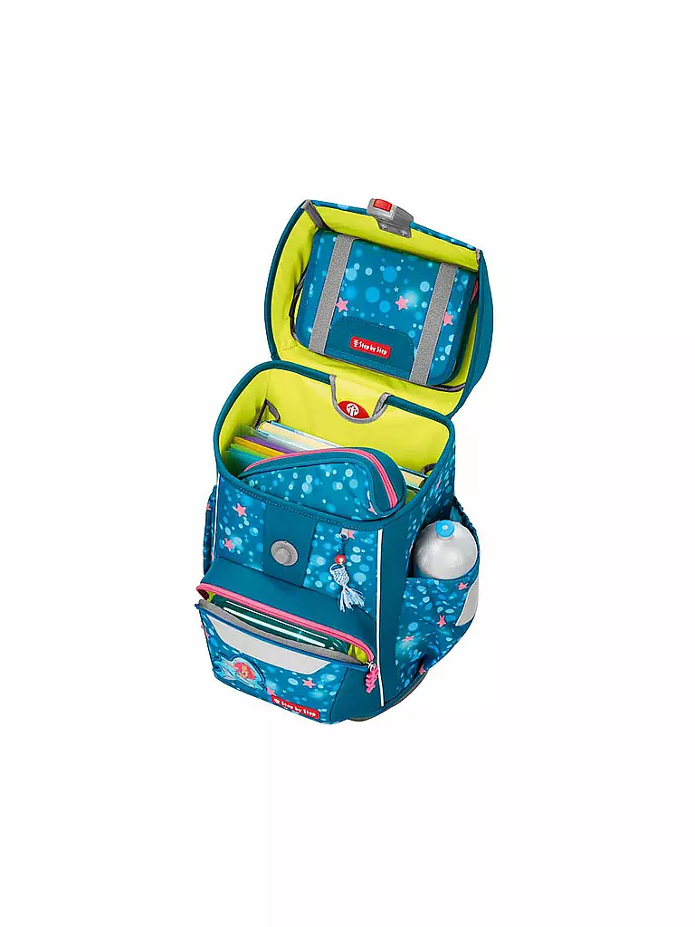 STEP BY STEP | Schultaschen Set 5tlg GIANT Mermaid Lola | schwarz
