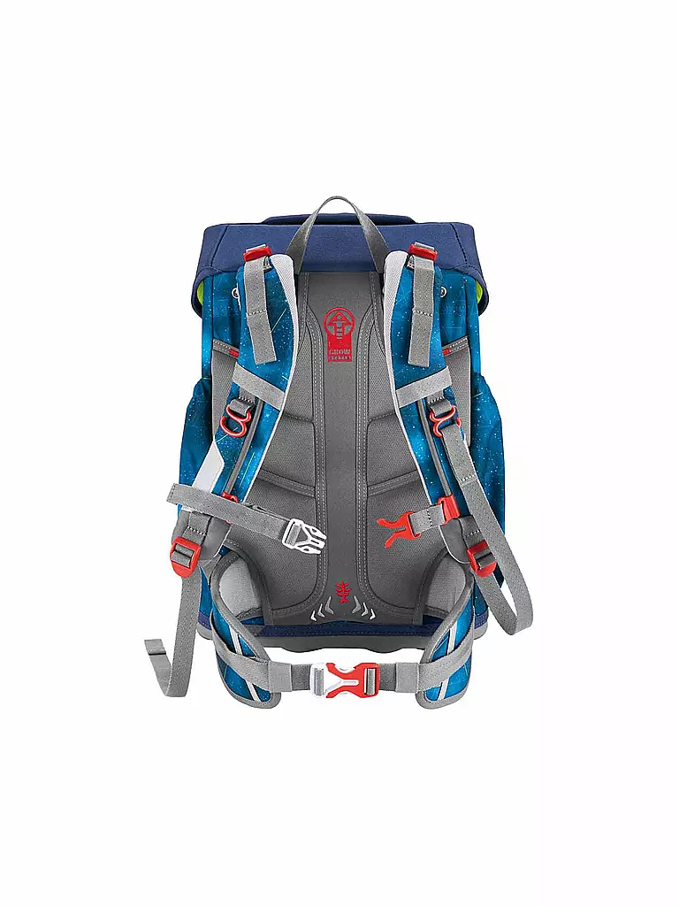 STEP BY STEP | Schultaschen Set 5tlg GIANT Starship Galactus | schwarz