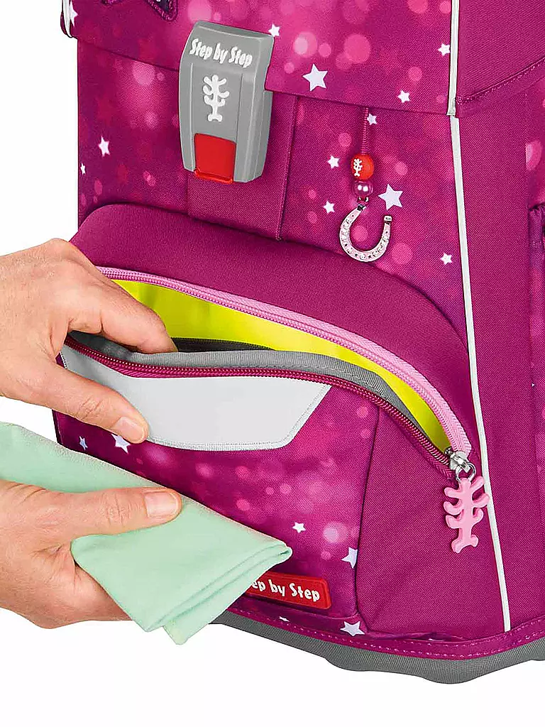 STEP BY STEP | Schultaschen Set 5tlg GIANT Unicorn Nuala  | lila