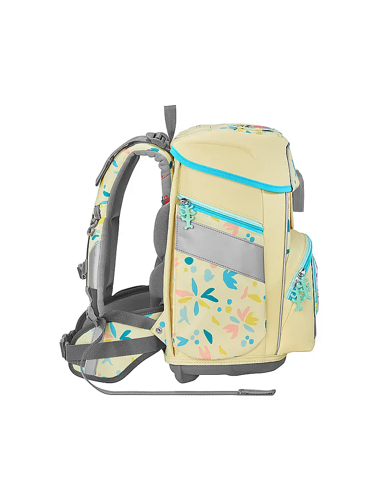 STEP BY STEP | Schultaschen Set 5tlg SPACE Cat Lilly  | Creme