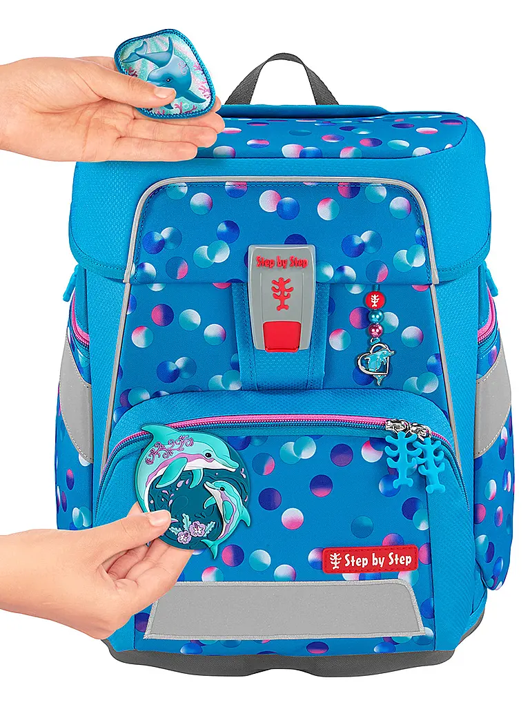 STEP BY STEP | Schultaschen Set 5tlg SPACE Dolphin Finja | 