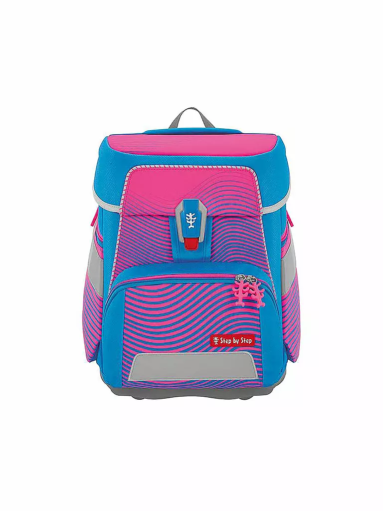 STEP BY STEP | Schultaschen Set 5tlg SPACE Neon Kolibri Kaja  | pink