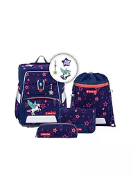 STEP BY STEP | Schultaschen Set 5tlg SPACE Shine Pegasus Night Nuala  | lila