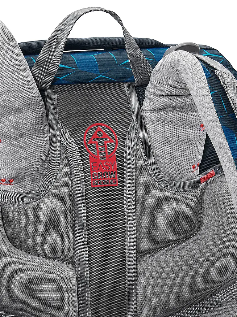 STEP BY STEP | Schultaschen Set 5tlg SPACE Shine Shark Dexte | Schwarz