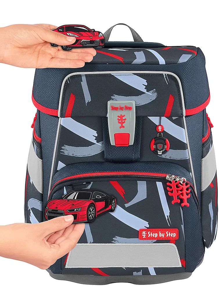 STEP BY STEP | Schultaschen Set 5tlg SPACE Sports Car Mick |