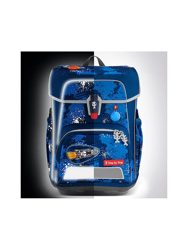 STEP BY STEP | Schultaschen Set 5tlg. CLOUD REFLECT Rocket No | 