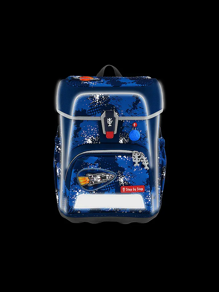STEP BY STEP | Schultaschen Set 5tlg. CLOUD REFLECT Rocket No | 