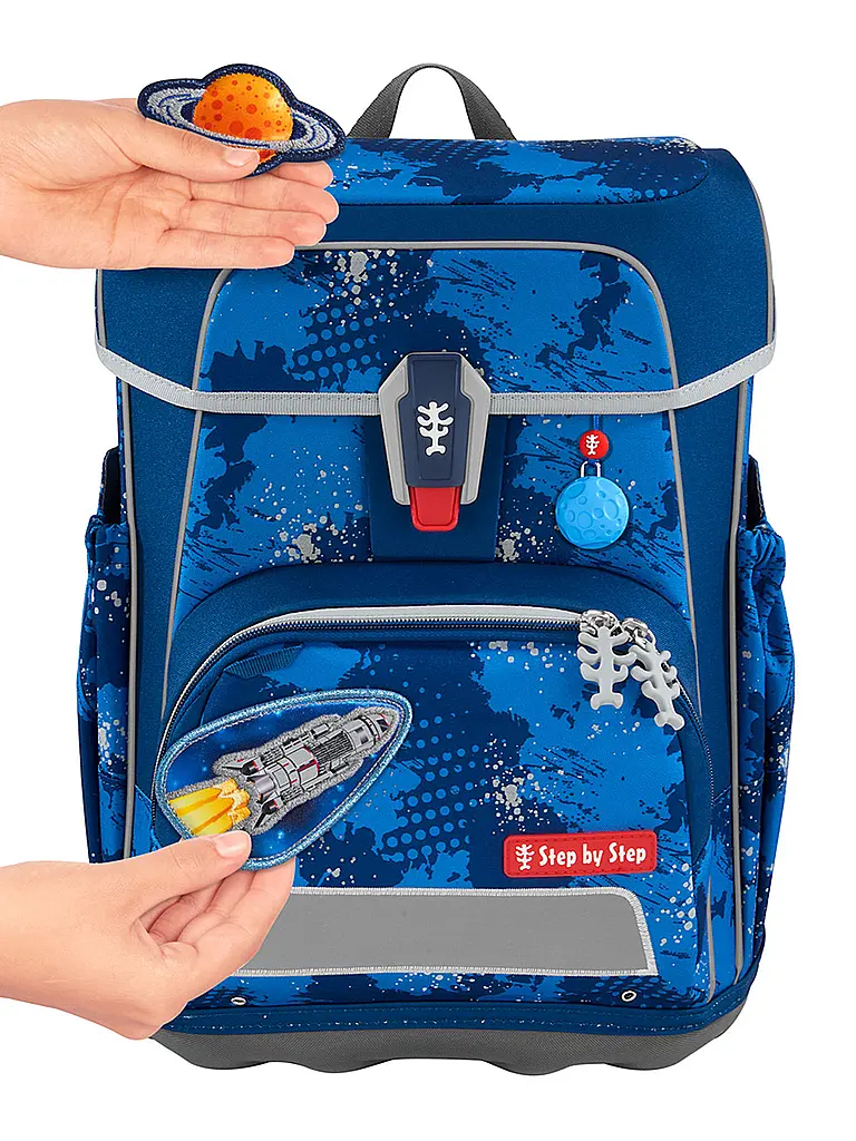 STEP BY STEP | Schultaschen Set 5tlg. CLOUD REFLECT Rocket No | 