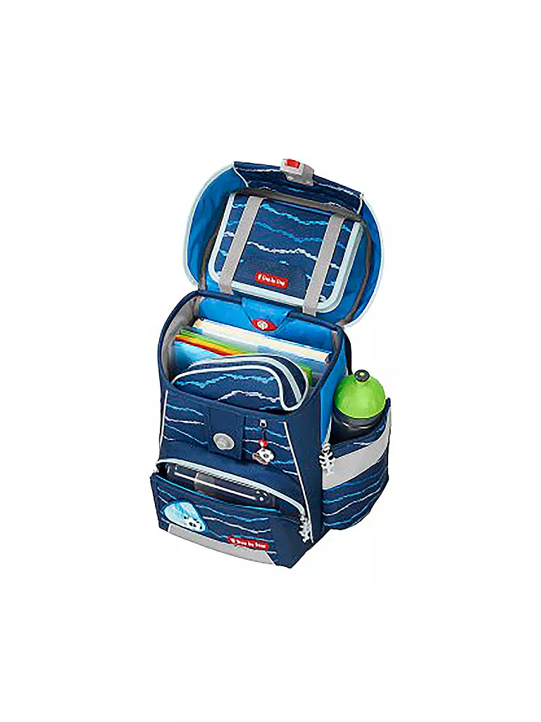 STEP BY STEP | Schultaschen Set Space 5tlg  | blau