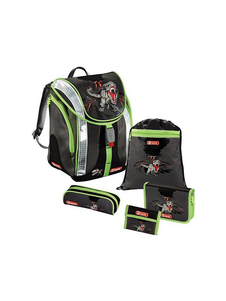 STEP BY STEP | Schultaschen-Set "Flexline- T-Rex" 5-tlg. | 