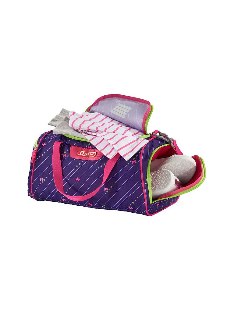 STEP BY STEP | Sporttasche "Shiny Butterfly" | rosa