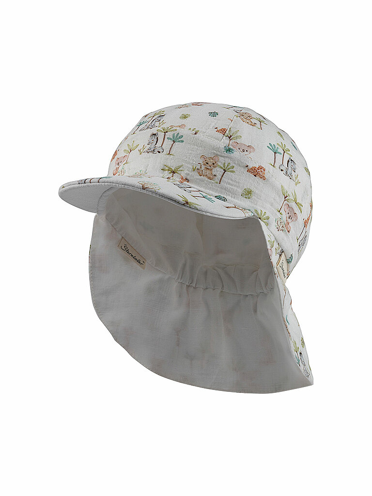 STERNTALER Baby Wende Schirmmütze weiss | 47