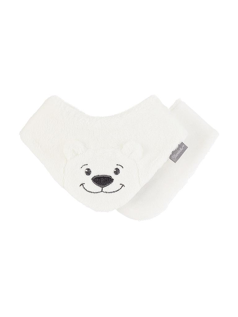 STERNTALER | Baby Dreieckstuch Bär | weiß