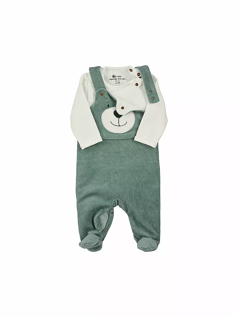 STERNTALER | Baby Strampler Set Nicki Ben | grün