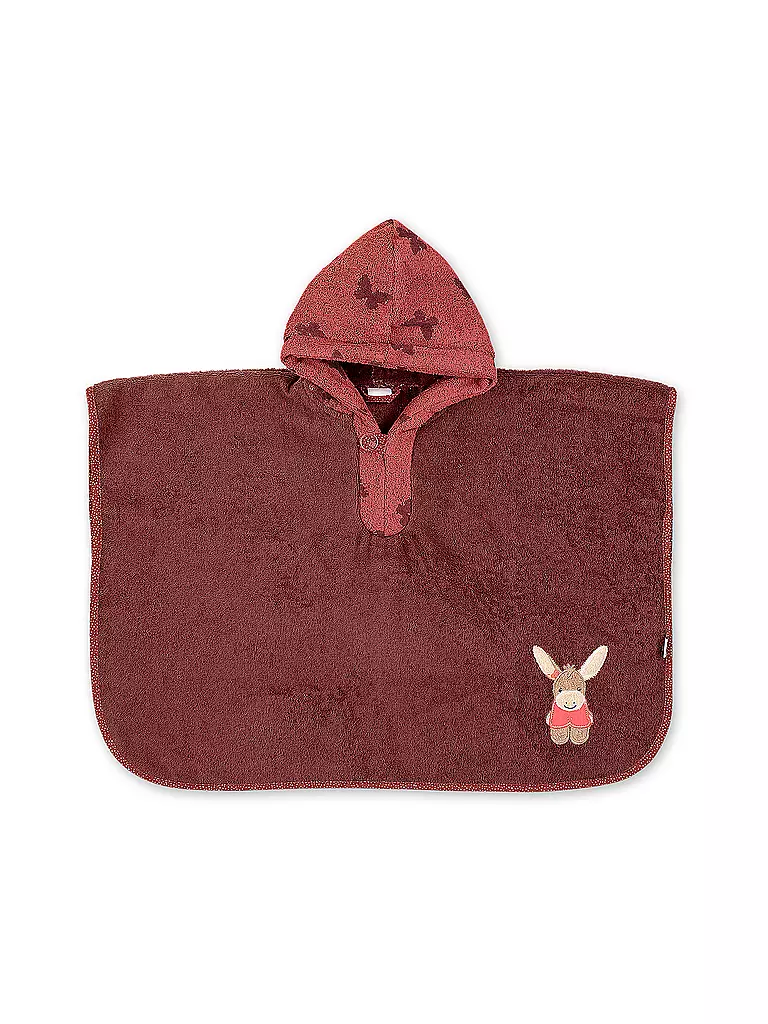 STERNTALER | Badeponcho EMMILY  | dunkelrot