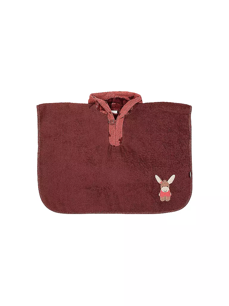 STERNTALER | Badeponcho EMMILY  | dunkelrot