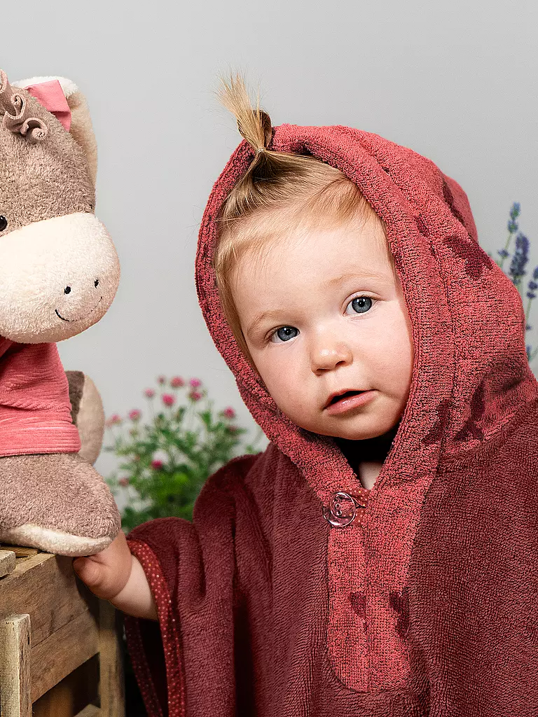 STERNTALER | Badeponcho EMMILY  | dunkelrot