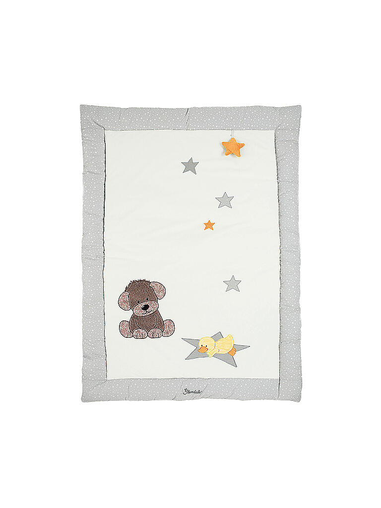STERNTALER | Krabbeldecke " Hanno & Edda " | grau